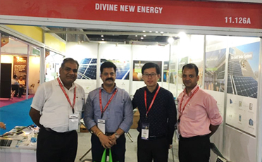 鼎威新能源亮劍2017印度新德里國際可再生能源展會
